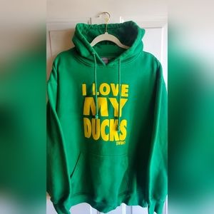 EUC OREGON DUCKS XL HOODIE